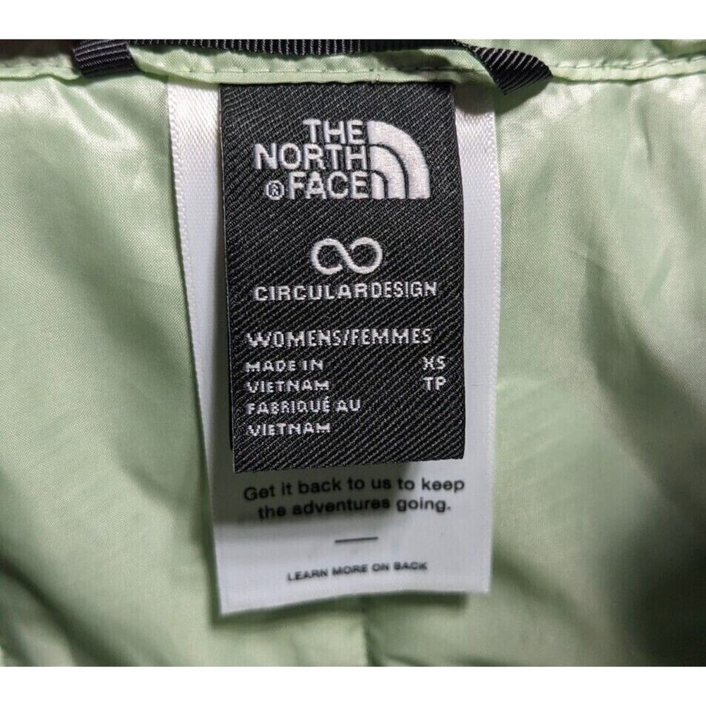 The North Face Circaloft Jacket Womens XS Green Quilted Full Zip NF0A84JBK00 - Picture 3 of 5